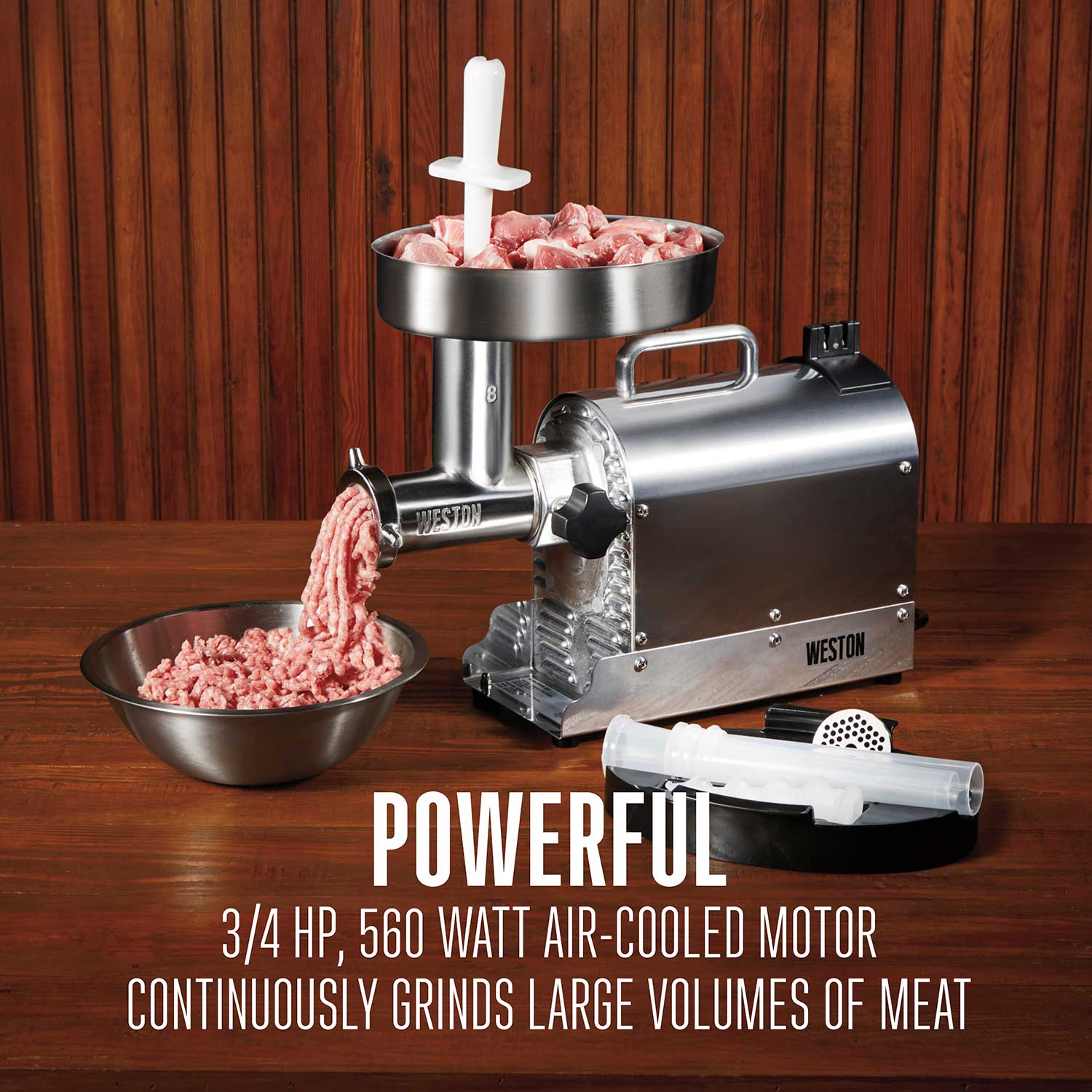 Weston 10-0801-W Pro Series™ #8 Meat Grinder