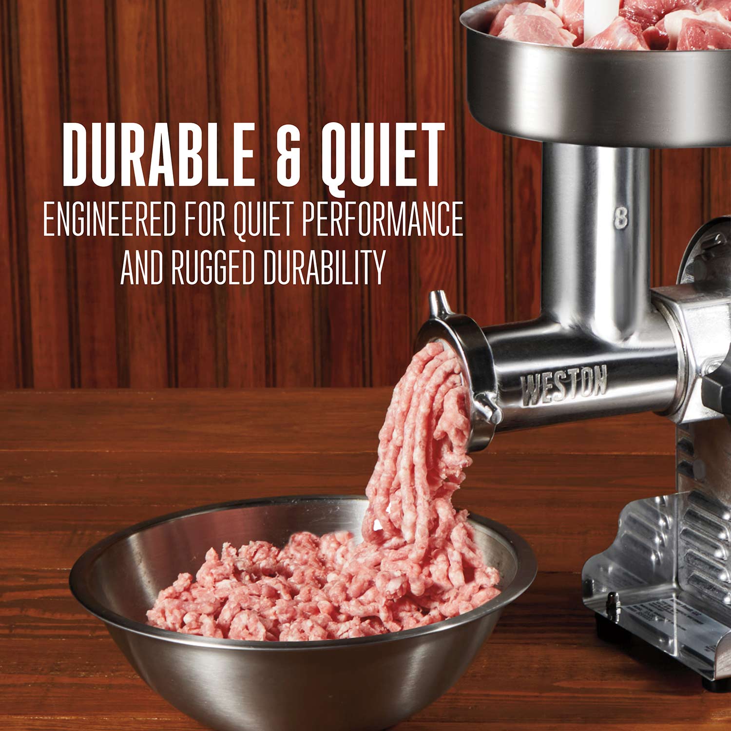 Weston 10-0801-W Pro Series™ #8 Meat Grinder