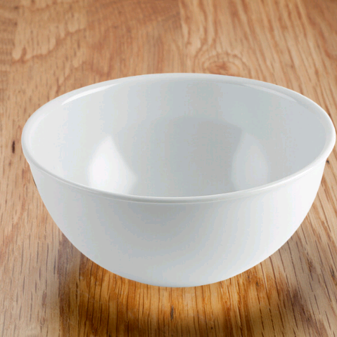 Mistral® Small Serving Bowl, 32 oz Melamine, White 10365-02