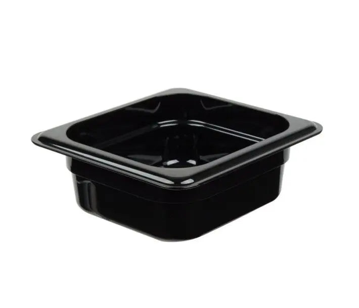 Cambro Black 1/6 Size Food Pan - 2.5