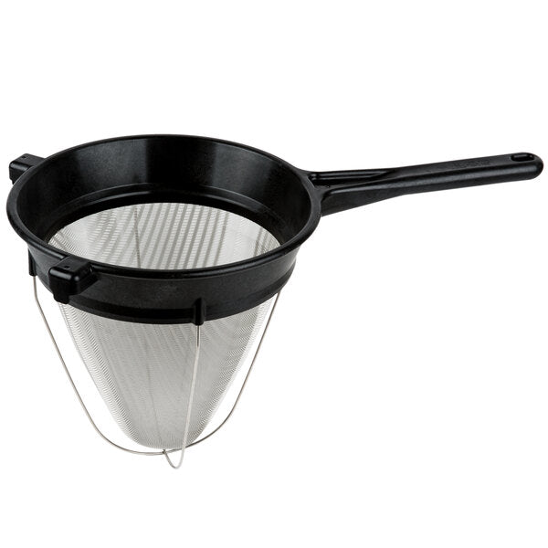 Matfer Bourgeat 017362MC 10" Exoglass Bouillon Strainer / Chinois