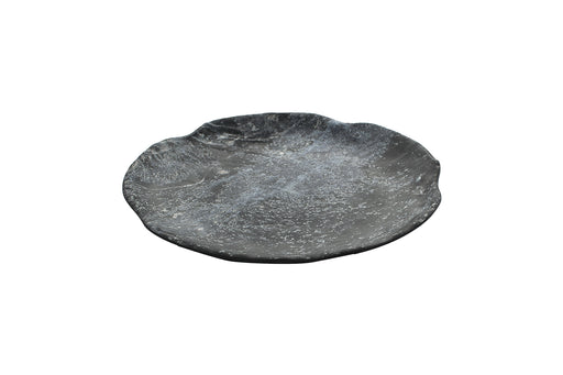 Cheforward Endure 10" Round Melamine Plate Weathered Pewter