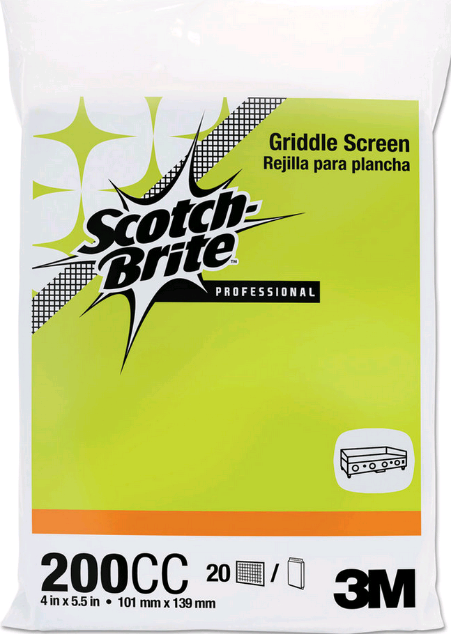 3M GRIDDLE CLEANING SCREEN #200