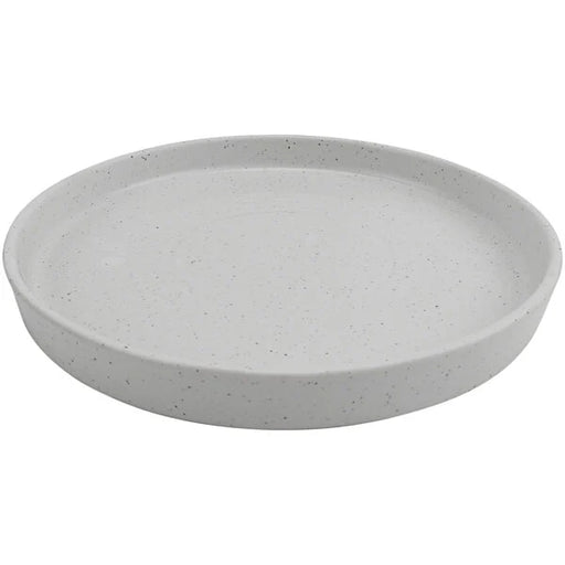 Cheforward Infuse 12" Round Melamine Plate - Stone Natural