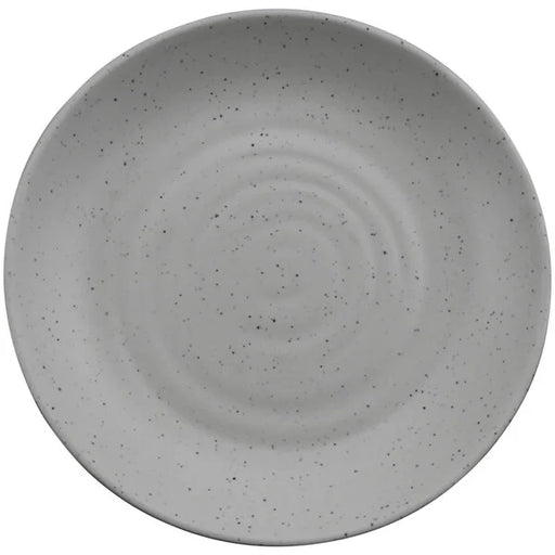 Cheforward Infuse Round Stone Grey Melamine Plate - INF201