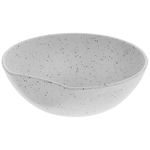 Cheforward Infuse 31.50 oz. Round Stone Natural Melamine Bowl