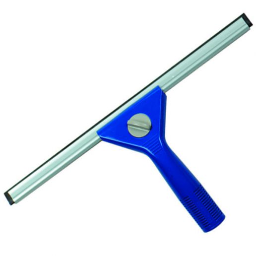 High Impact Window Squeegee With Rubber Blade,  12”, Blue 2472