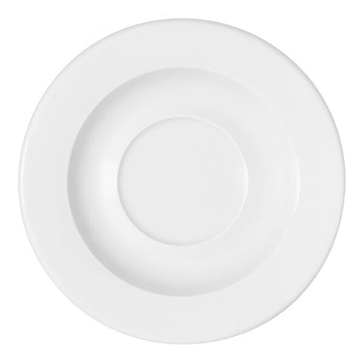 Bauscher Maitre 6 1/4" Bright White Porcelain Saucer 706918