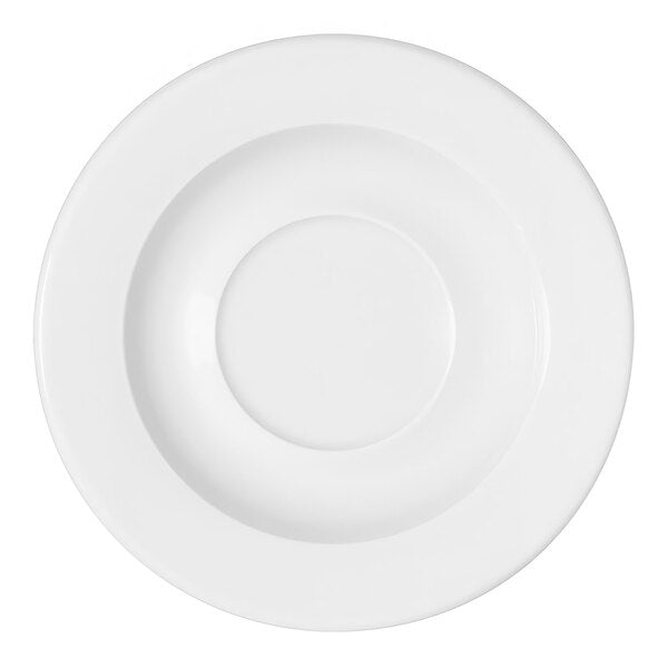 Bauscher Maitre 6 1/4" Bright White Porcelain Saucer 706918