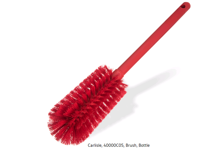 Rabco Carlisle, Brush, Red, Polyester, 11