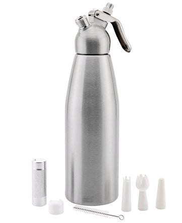 Browne .5 Quart Whip Cream Dispenser Aluminum - 574407