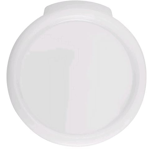 Winco - Round 2/4 Quart Lid White - PPRC-24C