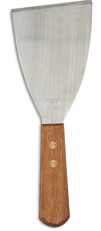 Browne Grill Scraper with Hardwood Handle 8" 574313 - 819383