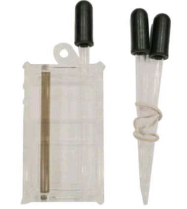 Wasserstrom Oil Testing Kit with 3 Eye Droppers - 6018913