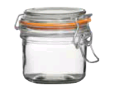 Browne HG210981 Storage/Ingredient Cannister Swing Lid