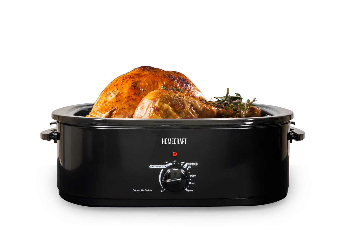 Homecraft HCRO18BK Pro Roaster Oven 18QT Black | s.t.o.p. Restaurant Supply