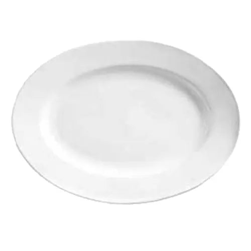 World Tableware Porcelana Oval Platter, 13-3/4