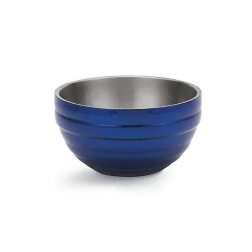 Vollrath Serving Bowl double wall insulated, 6.9 quart Cobolt Blue - 4659225