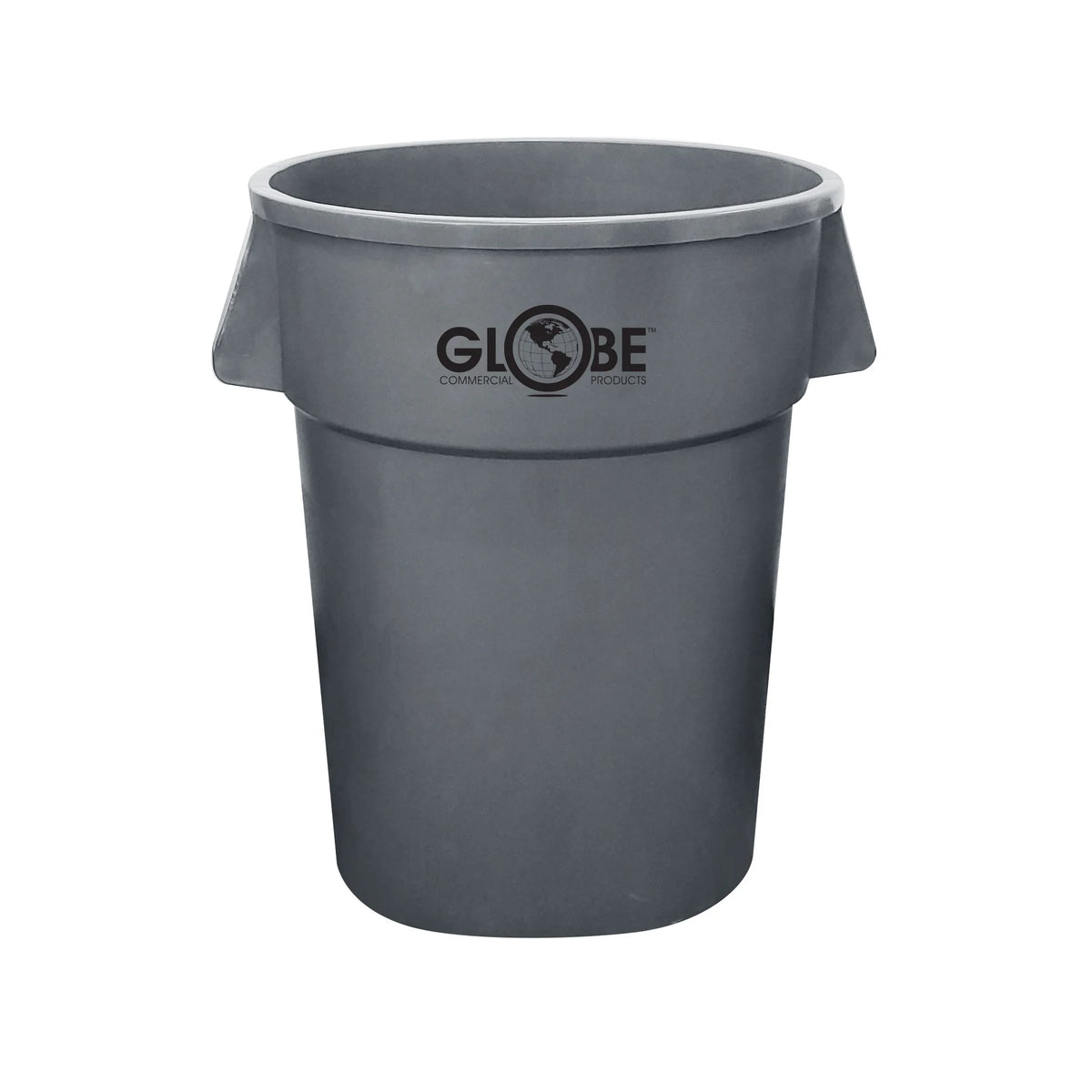 Globe Commercial Grey Waste Containers - 20 Gallon   Grey 9640 