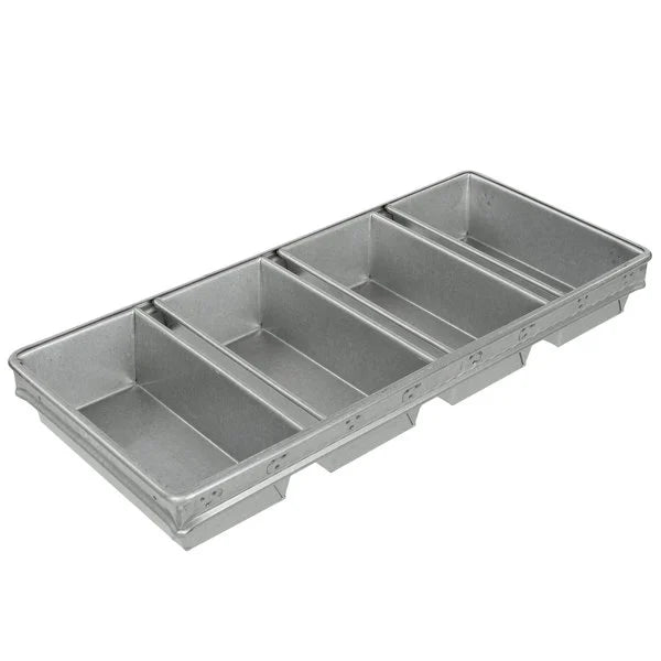 Winco HLF-150 10 x 5 x 3 Non-Stick Aluminized Steel Loaf Pan