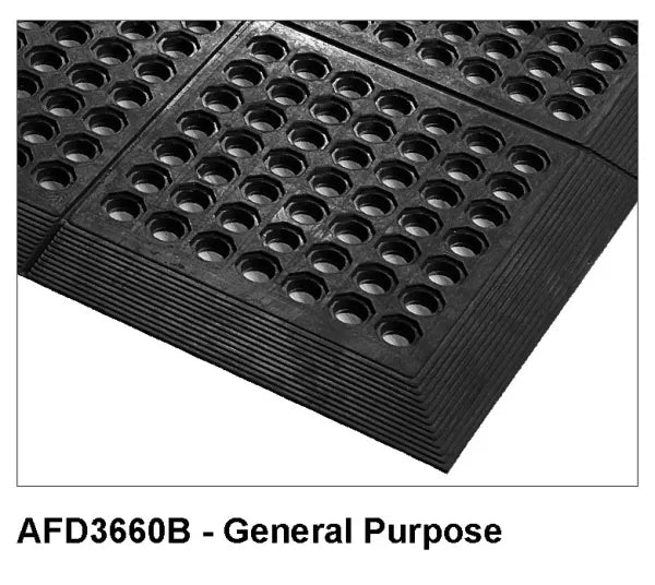 COMPETITOR® Anti-Fatigue Floor Drainage Mat- AFD3660B