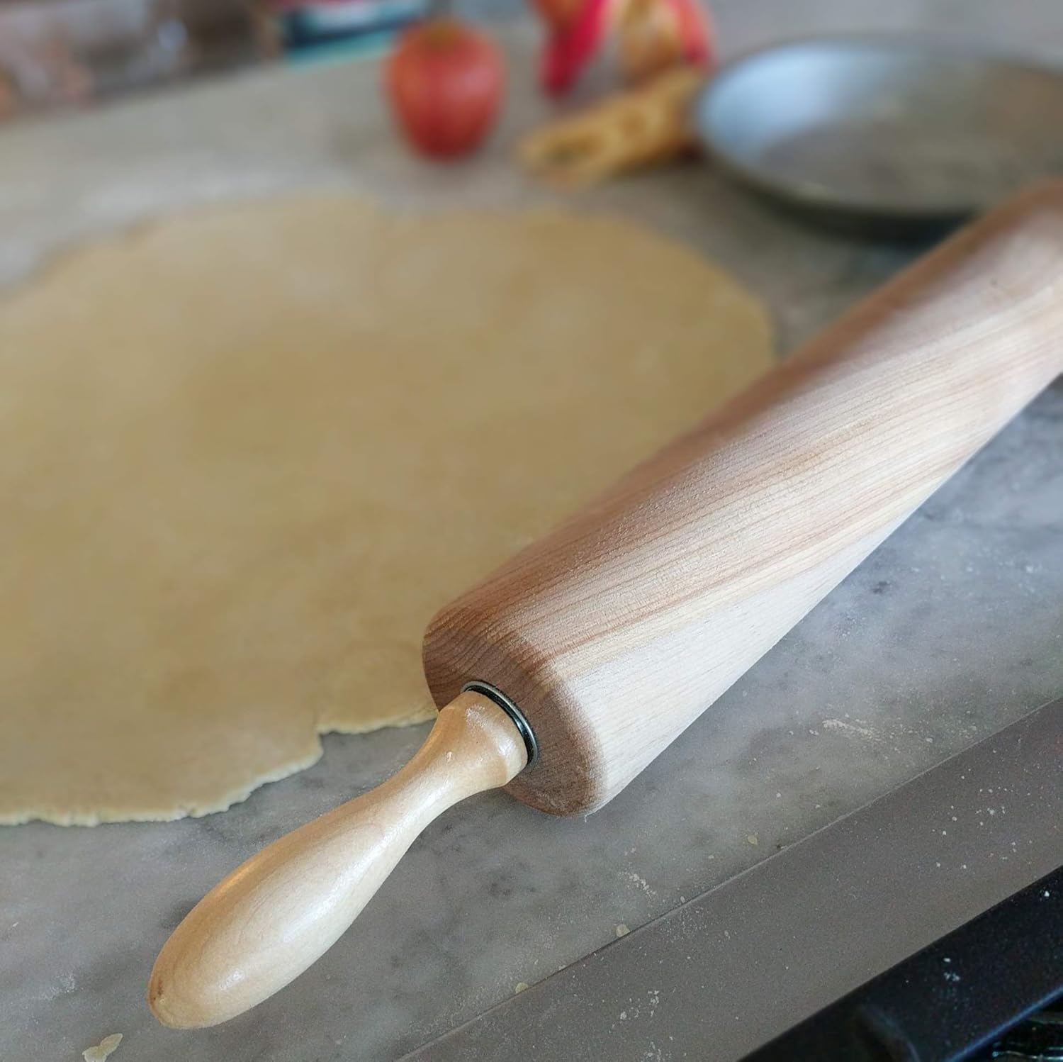 Ateco Rolling Pin, Maple Wood, 13