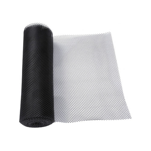 Winco Rubber Bar Service Spill Mat, 27 x 3.25 - Black