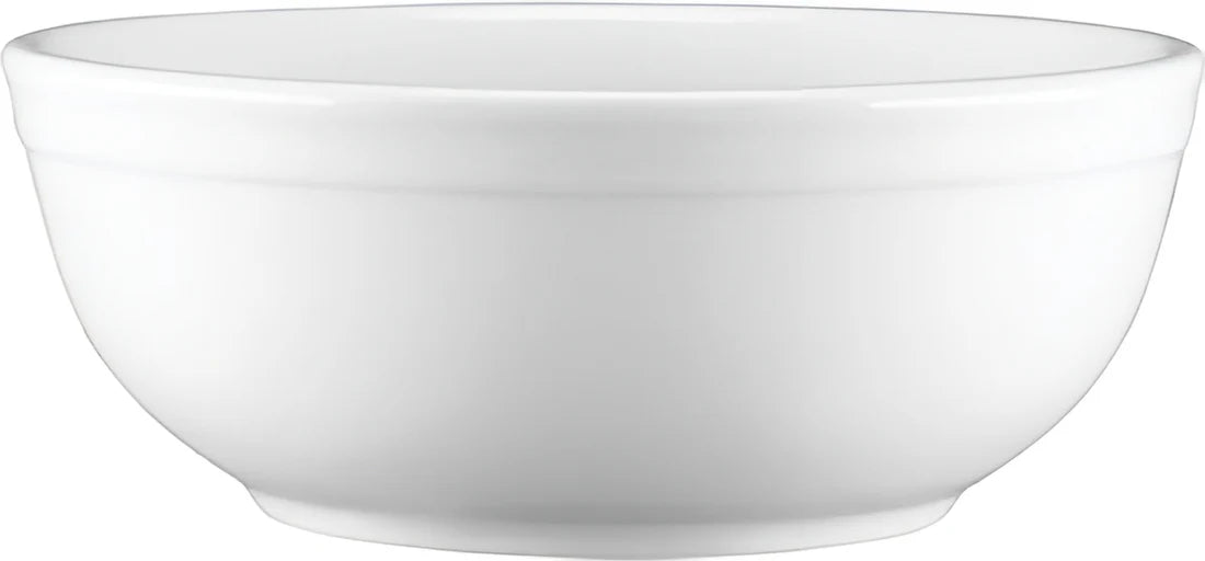 Browne® Palm Ceramic Bowl, White, 15 oz 36/1EA - 563952