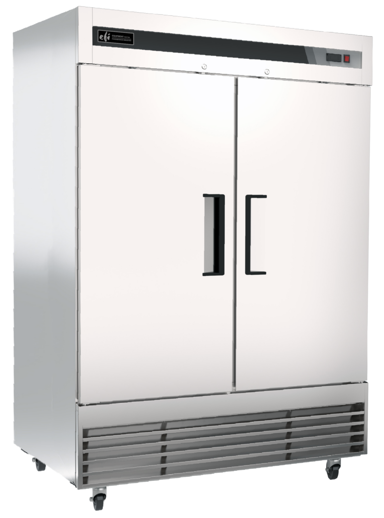 EFI Two Solid Door Refrigerator C2-54VCX