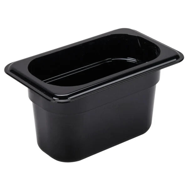 Cambro, Insert/Food Pan, Black, 1/9 Size, 4