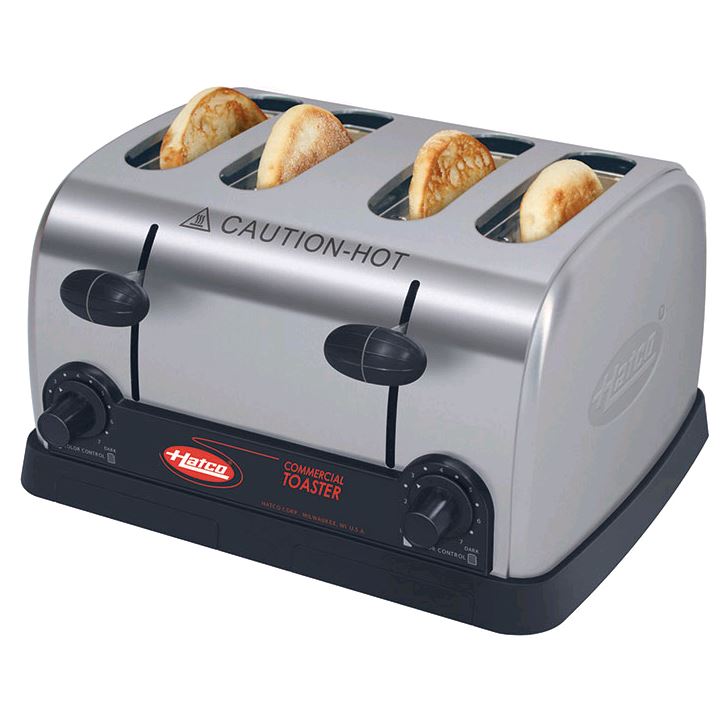 Hatco Stainless Steel 4 Slice Pop Up Toaster TPT-120