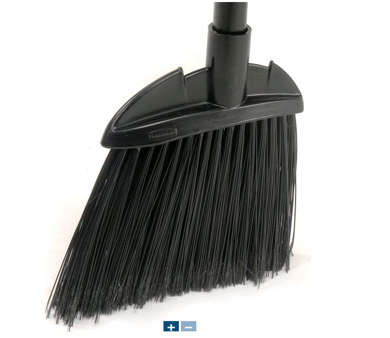 Rubbermaid Executive Angle Broom with Vinyl Handle