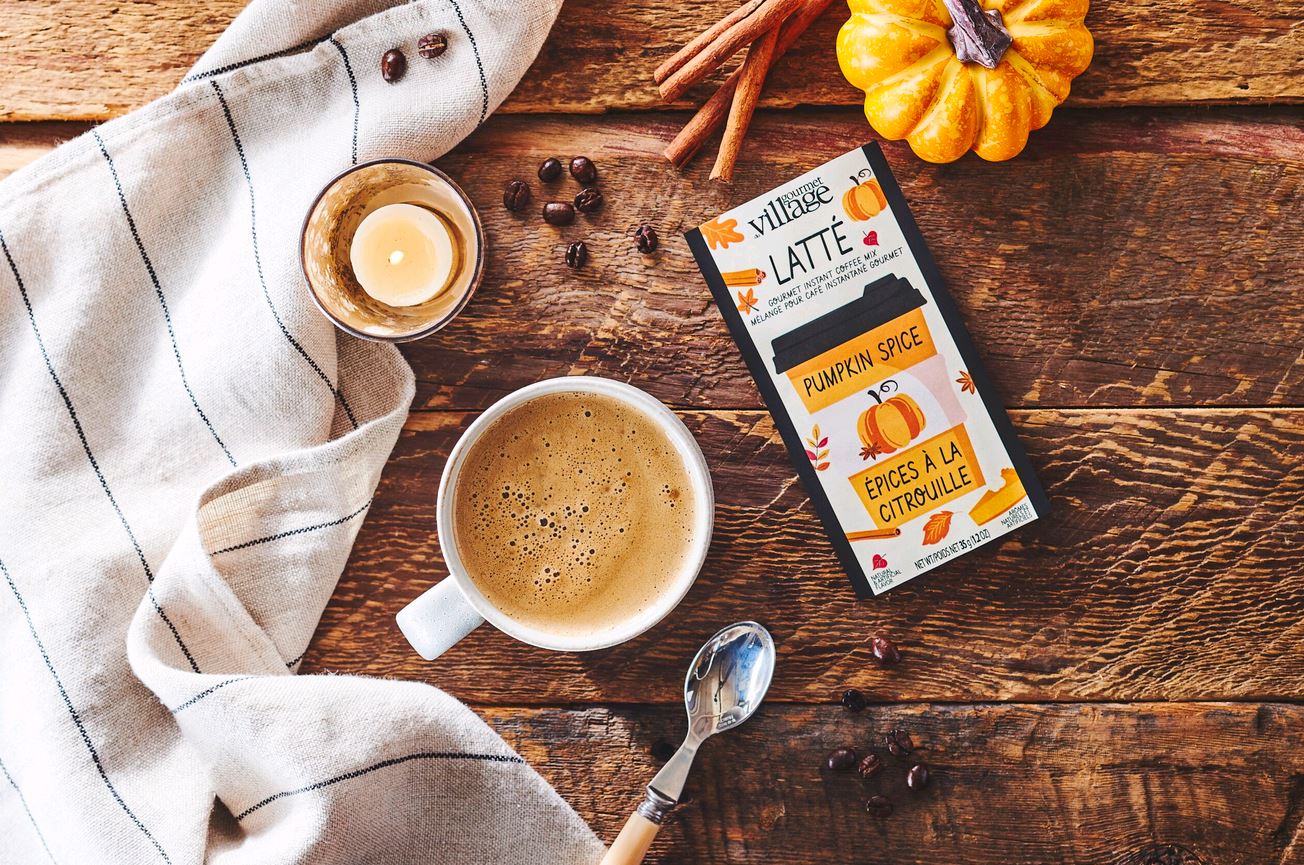 Gourmet du Village Pumpkin Spice Instant Coffee GCOFMPS