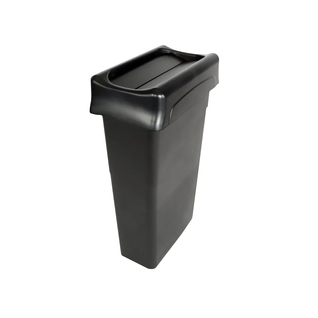 Globe Commercial Swing Lid Slim Lid Black - 9515