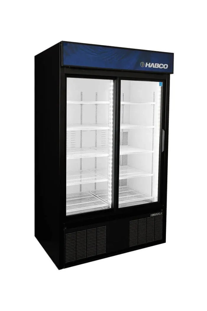 Habco Sliding Two Door Cold Space Merchandiser, 1/1EA, ESM42