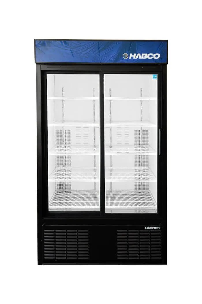 Habco Sliding Two Door Cold Space Merchandiser, 1/1EA, ESM42