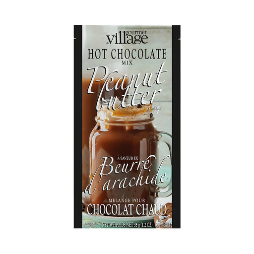 Gourmet Du Village Hot Chocolate Mix, Peanut Butter Flavor GCHOMPB