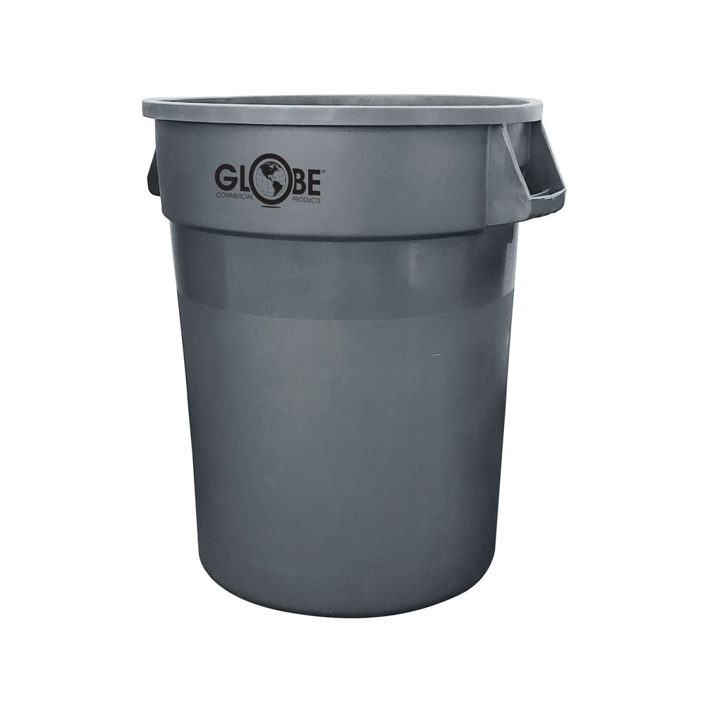 Globe Waste Container Grey 55 Gallon 9655