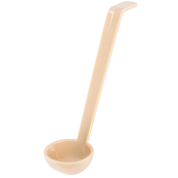 Cambro Camwear Plastic Beige 1 oz. Ladle LD105133