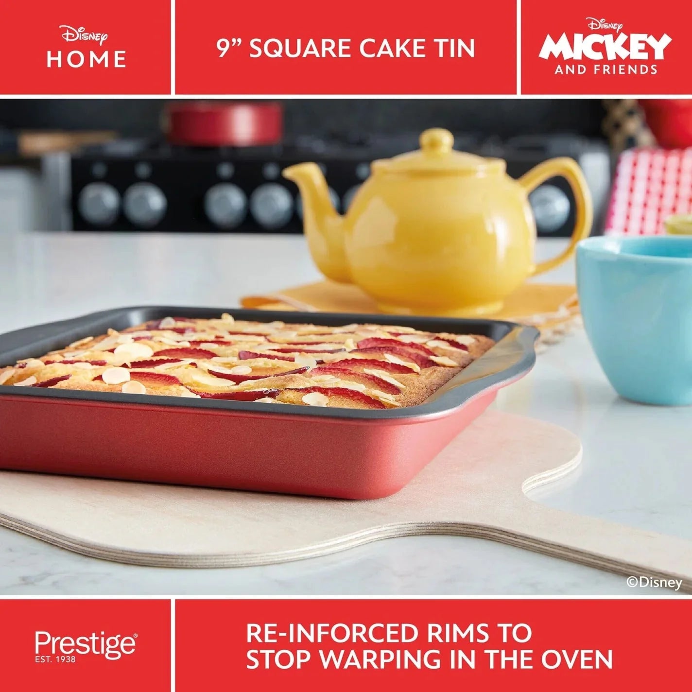 Meyer Disney Bake with Mickey 9” Square Cake Pan 48800-C