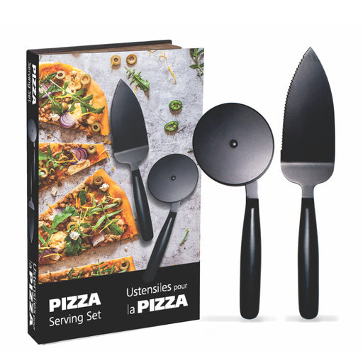 Natural Living Pizza Serving Set 3250581BK