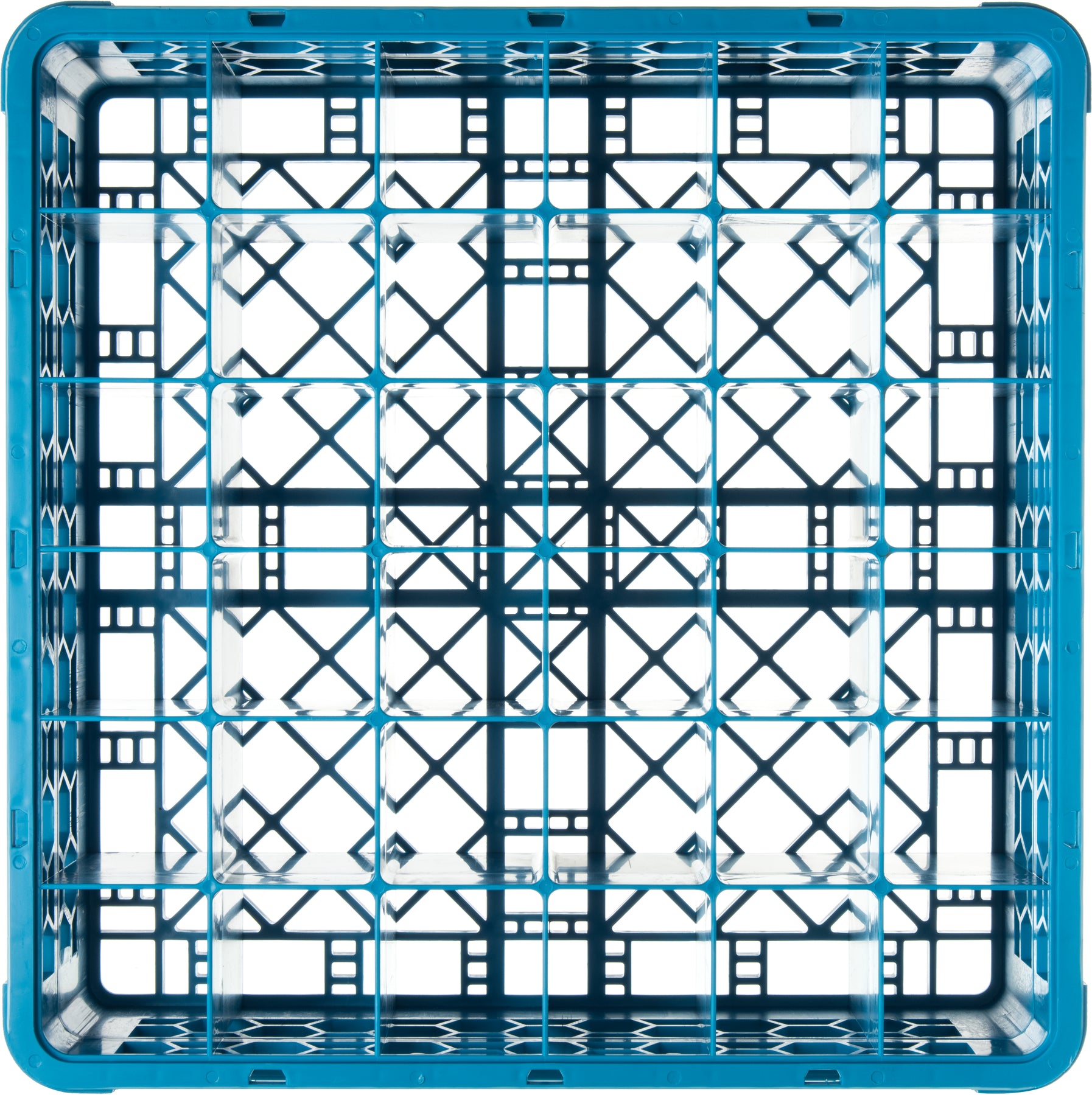 Carlise OptiClean 36-Compartment Divided Glass Rack RG36_1BLUE*