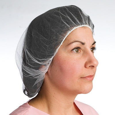 Superior Glove Works MESH HAIR NET WHITE HNNMW21