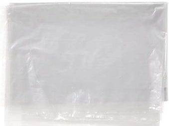 Polykar Clear Strong Clear Garbage Bags, 250/CA, 2636FC