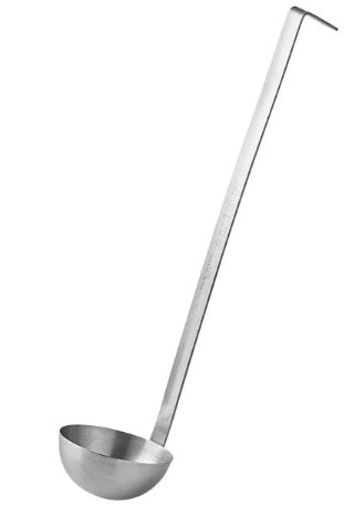 4 oz Heavy Duty S/S Ladle with 12