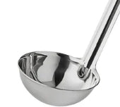 1.5 oz S/S Ladle with Short Handle, 1/1EA, LOP-05SH