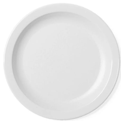 Cambro 1/2" Rimmed White Plates, 1/1EA, 65CWNR148