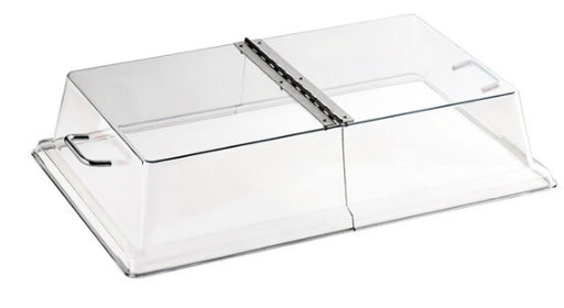 Cambro Rectangular Display Cover with Hinged Lid, 1/1EA, RD1220CWH135