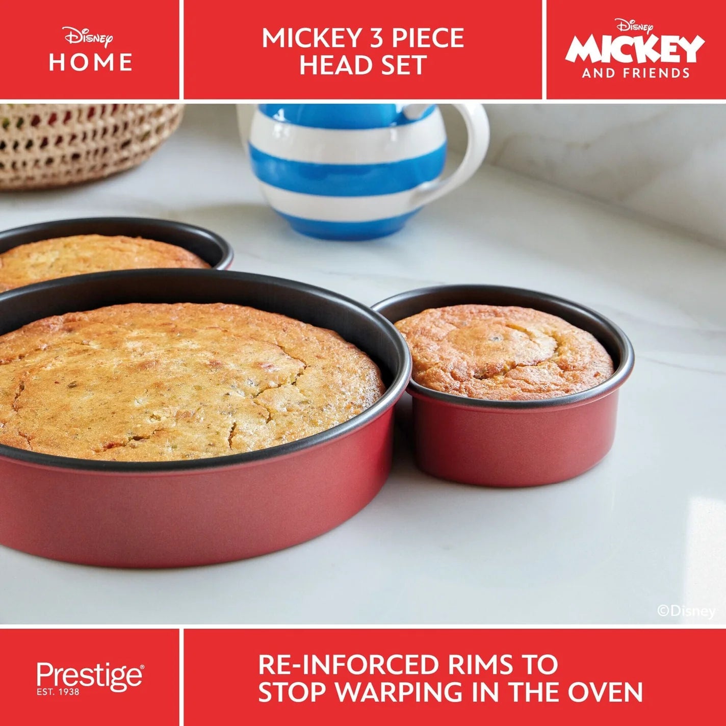 Meyer DISNEY/MICKEY 3PC PAN SET 48803-C