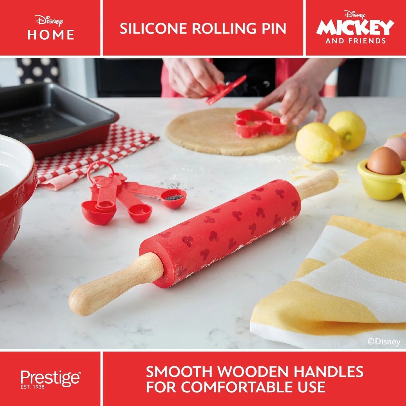 Meyer DISNEY/MICKEY SILC ROLLING PIN 48804-C